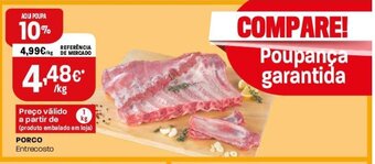 Porco Entrecosto