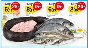 Intermarché Robalo De Viveiro de 600 a 800g Fresco promoção
