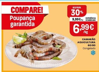 Intermarché Camarão Aquicultura 60/80 promoção