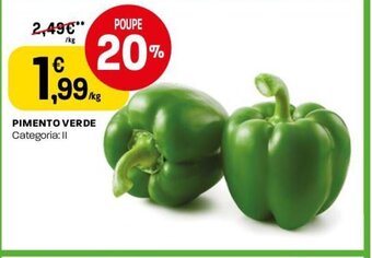 Intermarché Pimento Verde Categoria: II promoção