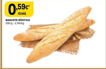 Intermarché Baguete Rústica 280g promoção