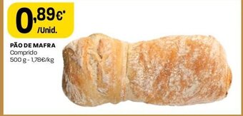 Intermarché Pão De Mafra Comprido 500g promoção