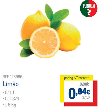 Makro Limão 6kg promoção