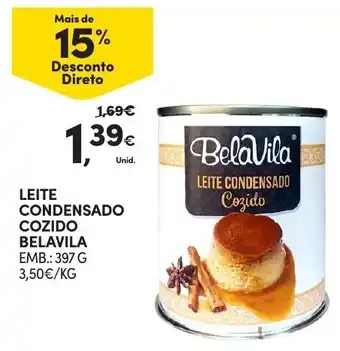 Leite Condensado Cozido Belavila 397g