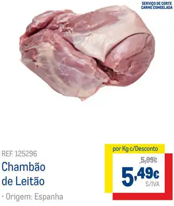 Makro Chambão de Leitão promoção
