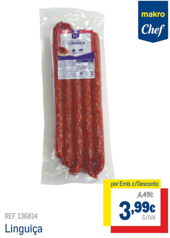 Makro Linguiça promoção