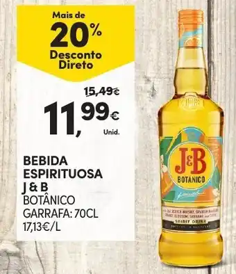 Bebida Espirituosa J&B 70cl