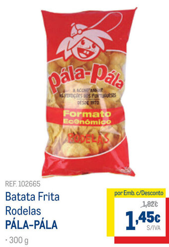 Makro Batata Frita Rodelas Palá-Palá 300g promoção