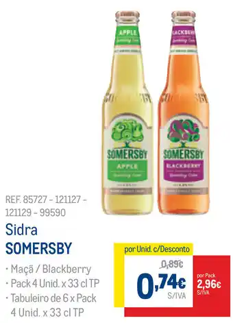 Sidra Somersby 33cl