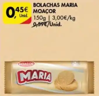 Pingo Doce Bolachas Maria Moaçor 150g promoção