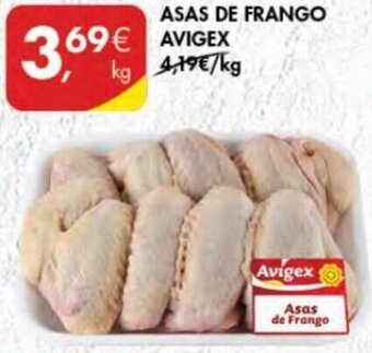 Pingo Doce Asas de Frango Avigex promoção