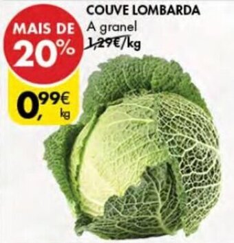 Pingo Doce Couve Lombarda promoção