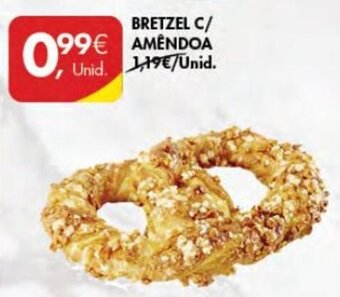 Pingo Doce Bretzel c/Amêndoa promoção