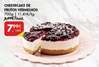 Pingo Doce Cheesecake de Frutos Vermelhos 700g promoção