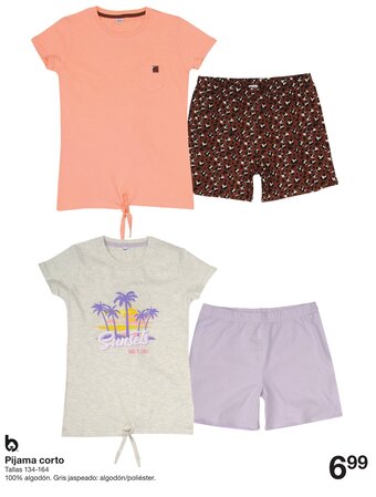 Pijama Corto 134-164