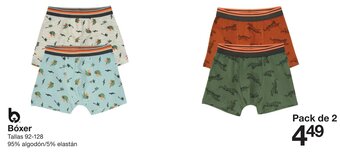 Zeeman Bóxer Infantil 92-128 promoção
