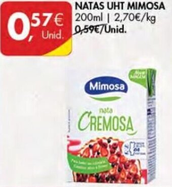 Natas UHT Mimosa 200ml