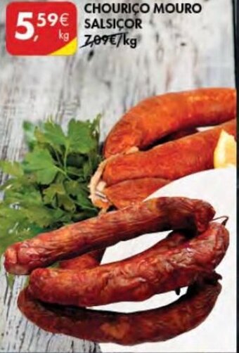 Pingo Doce Chouriço Mouro Salsiçor promoção