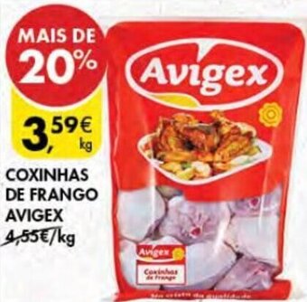 Pingo Doce Coxinhas de Frango Avigex promoção
