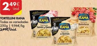 Pingo Doce Tortellini Rana 250g promoção