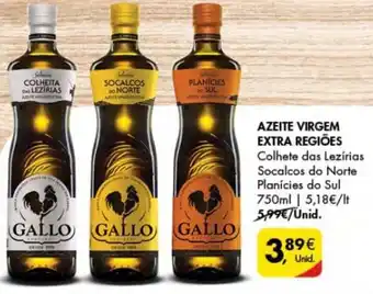 Pingo Doce Azeite Virgem Extra Regiões 750ml promoção