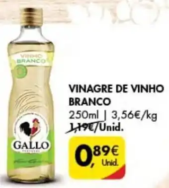Vinagre de Vinho Branco 250ml