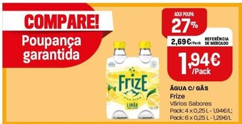 Intermarché Água c/ Gás Frize promoção