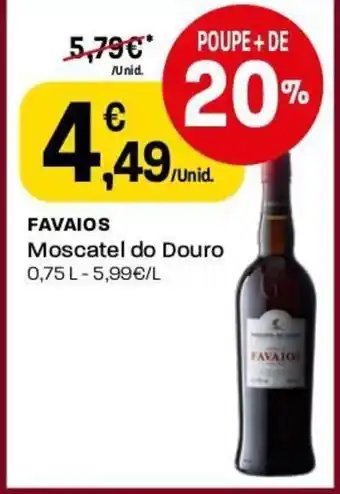 Favaios Moscatel do Douro 0.75L