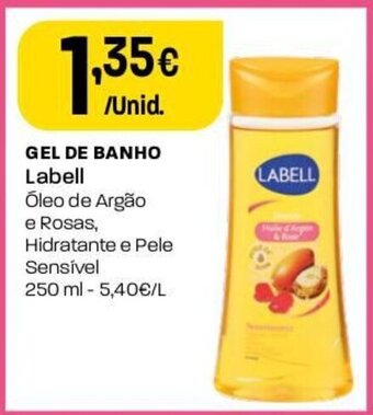 Intermarché Gel De Banho Labell promoção