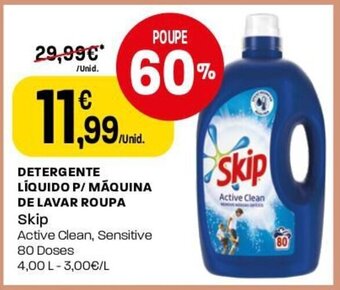 Detergente Liquido P/ Máquina De Lavar Roupa Skip