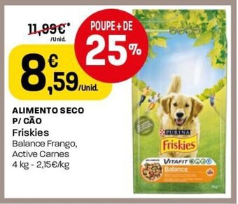 Intermarché Alimento Seco P/ Cão Friskies promoção