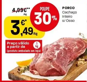Intermarché Porco Cachaço Inteiro s/ Osso promoção