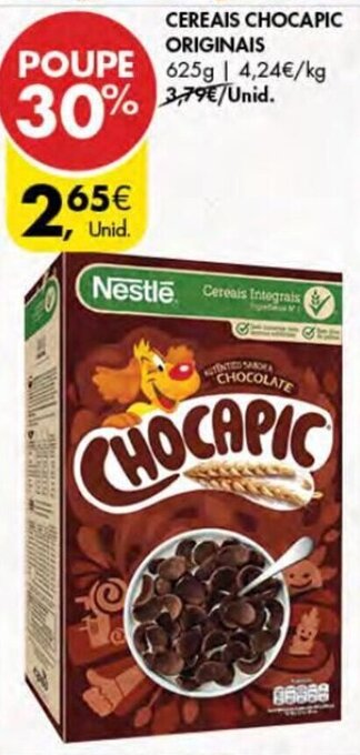 Pingo Doce Cereais Chocapic Originais 625g promoção