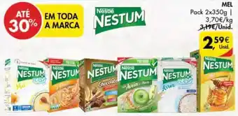 Pingo Doce Mel Nestum Nestle 2x350g promoção