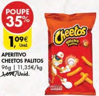 Aperitivo Cheetos Palitos 96g