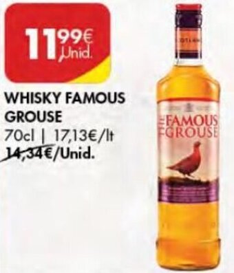 Pingo Doce Whisky Famous Grouse 70cl promoção