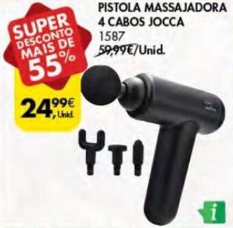 Pistola Massajadora 4 Cabos Jocca