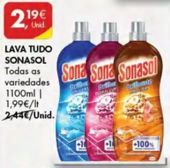 Lava Tudo Sonasol 1100ml