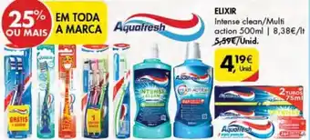 Pingo Doce Aquafresh Elixir 500ml promoção