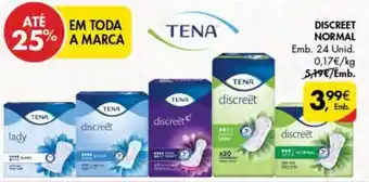 Pingo Doce Tena Discreet Normal 24 unid promoção