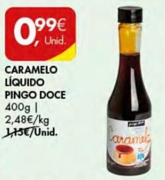 Pingo Doce Caramelo Líquido Pingo Doce 400g promoção