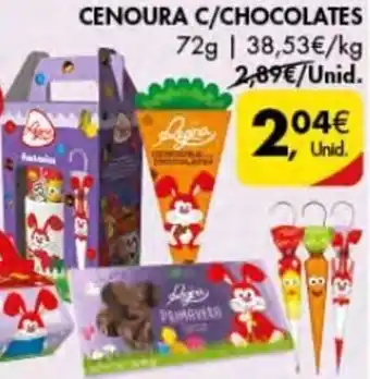 Pingo Doce Regina Cenoura c/Chocolates 72g promoção
