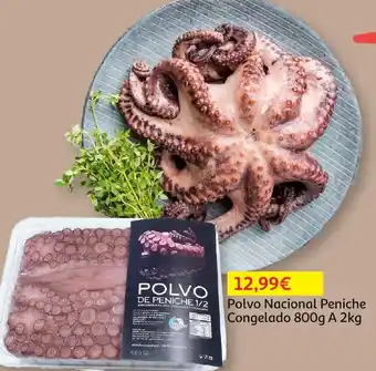 Polvo Nacional Peniche Congelado 800g A 2kg