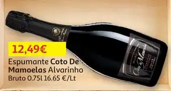 Espumante Coto De Mamoelas Alvarinho Bruto 0,75L