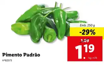 Lidl Pimento Padrão 250g promoção