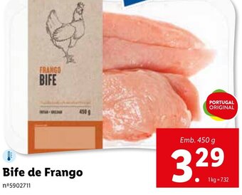 Lidl Bife de Frango 450g promoção