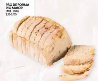 Continente Pão de FormaRio Maior 500g promoção