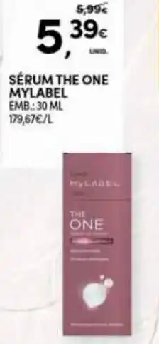 Continente Sérum Tne One MyLabel 30ml promoção