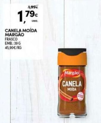 Continente Canela Moída Margão 39g promoção
