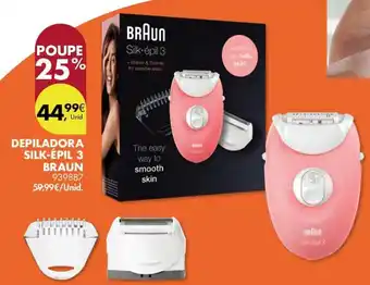 Pingo Doce Depiladora Silk-Épil Braun promoção